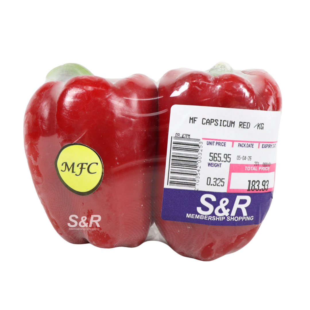S&R Red Capsicum approx 325g